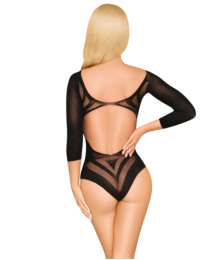 Body fantaisie manche trois quart noir Under my spell 